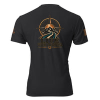Camiseta negra RIENDAS ED.001 LIVE WITH PURPOSE — vista trasera