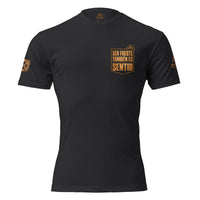 Camiseta Black de hombre RIENDAS ED.004 SER FUERTE TAMBIÉN ES SENTIR — vista frontal