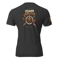 Camiseta Charcoal de hombre RIENDAS ED.005 TOMA DIRECCIÓN — vista trasera