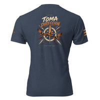 Camiseta RIENDAS ED.003 TOMA DIRECCIÓN para hombre en Midnight Navy — vista trasera