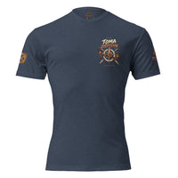 Camiseta Midnight Navy de hombre RIENDAS ED.005 TOMA DIRECCIÓN — vista frontal
