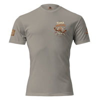 Camiseta RIENDAS ED.003 TOMA DIRECCIÓN para hombre en Stone Grey — vista frontal