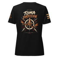 Camiseta Solid Black Blend de mujer RIENDAS ED.005 TOMA DIRECCIÓN — vista trasera