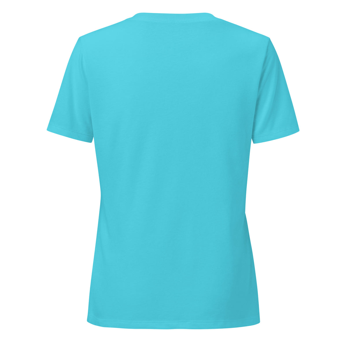 Camiseta RIENDAS ED.003 TOMA DIRECCIÓN para mujer en Turquoise — vista trasera