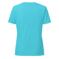 Camiseta RIENDAS ED.003 TOMA DIRECCIÓN para mujer en Turquoise — vista trasera